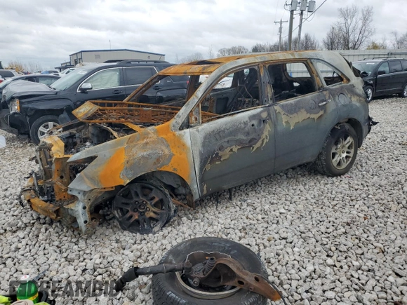 2009 Acura MDX Tech Pkg with VIN 2HNYD28619H505852, listed as a Copart auction lot 79033774 with 0 mi miles and Non Repairable. Bid and sale history available at carsss.com. Image 1.