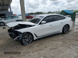 2023 BMW 4 Series 430i with VIN WBA63AV0XPFN78739, listed as a Copart auction lot 51443495 with 67,708 mi miles and Clean Title. Bid and sale history available at carsss.com. Image 1.