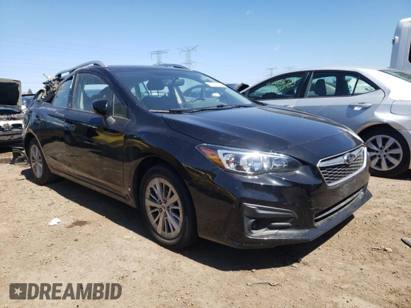2018 Subaru Impreza Premium z VIN 4S3GTAB66J3741329, wystawiony jako Copart lot #57842784 z przebiegiem 80 854 mil mil oraz Nie do naprawy • Non repairable. Historia ofert i sprzedaży dostępna na DreamBid. Obrazek 4.