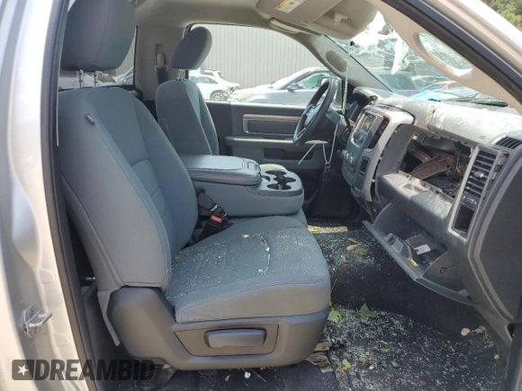 2013 Ram 1500 Express with VIN 3C6JR7AT4DG518407, listed as a Copart auction lot 60879224 with 117,643 mi miles and Salvage title. Bid and sale history available at DreamBid. Image 10.