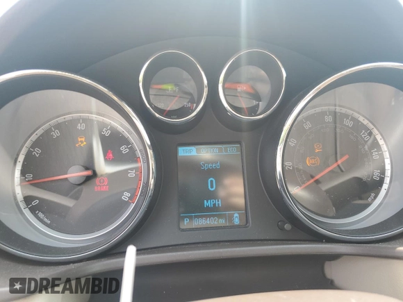2013 Buick Regal Turbo Premium 1 с VIN 2G4GS5EV2D9182494, выставлен на аукционе Copart как лот 60567205 с пробегом 86 402 миль миль и Списание • Salvage title. История ставок и продаж доступна на DreamBid. Изображение 9.
