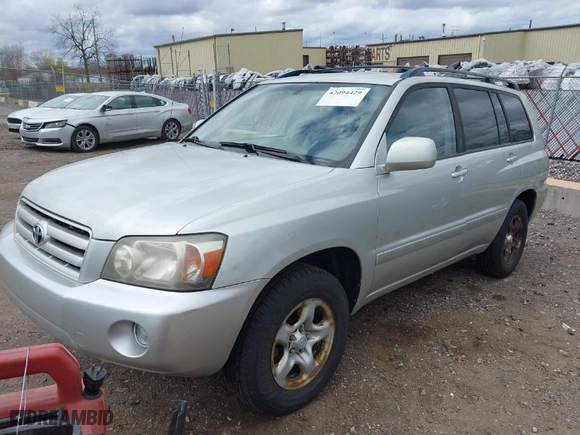 2004 Toyota Highlander with VIN JTEEP21A940059408, listed as a IAAI auction lot 42094429 with 191,682 mi miles. Bid and sale history available at carsss.com. Image 2.