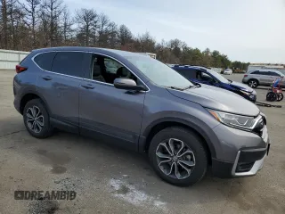 2021 Honda CR-V EX-L with VIN 7FARW2H81ME001360, listed as a Copart auction lot 48779075 with 29,758 mi miles and Salvage title. Bid and sale history available at DreamBid. Image 4.