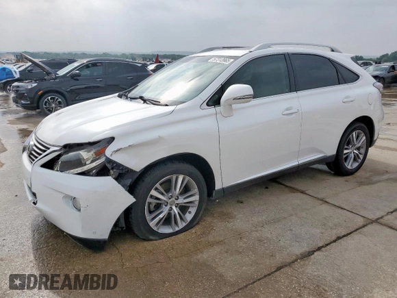 2015 Lexus RX 350 with VIN 2T2ZK1BA0FC174626, listed as a Copart auction lot 57313965 with 97,865 mi miles and Salvage title. Bid and sale history available at DreamBid. Image 1.