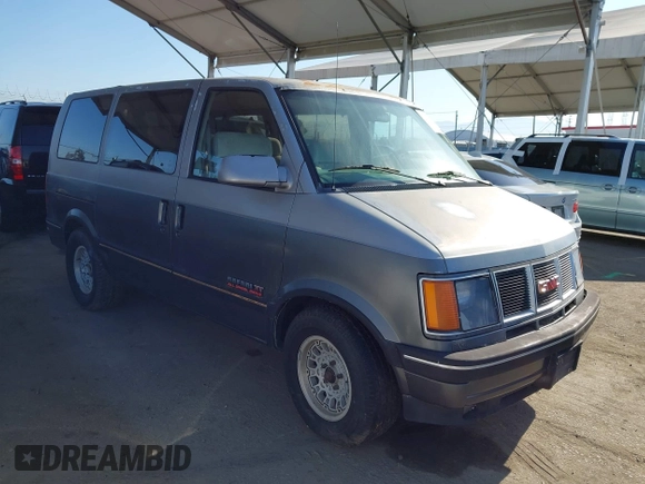 1991 GMC Safari z VIN 1GKDM19Z2MB530997, wystawiony jako IAAI lot #42134837 z przebiegiem 195 085 mil mil oraz . Historia ofert i sprzedaży dostępna na DreamBid. Obrazek 1.