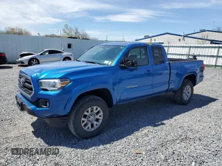 2017 Toyota Tacoma SR5 with VIN 5TFSZ5AN0HX049630, listed as a Copart auction lot 54659695 with 67,676 mi miles and Salvage title. Bid and sale history available at DreamBid. Image 1.