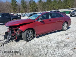 2016 Lincoln MKZ with VIN 3LN6L2GK6GR630714, listed as a Copart auction lot 47181925 with 36,616 mi miles and Salvage Title. Bid and sale history available at carsss.com. Image 1.