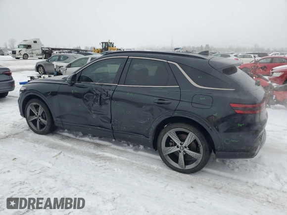 2022 Genesis GV70 Sport с VIN KMUMCDTC1NU018316, выставлен на аукционе Copart как лот 43266355 с пробегом 46 048 миль миль и Чистый • Clean title. История ставок и продаж доступна на DreamBid. Изображение 2.