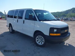 2009 Chevrolet Express Cargo with VIN 1GCFG154691155652, listed as a IAAI auction lot 42692824 with 40,430 mi miles and . Bid and sale history available at DreamBid. Image 1.