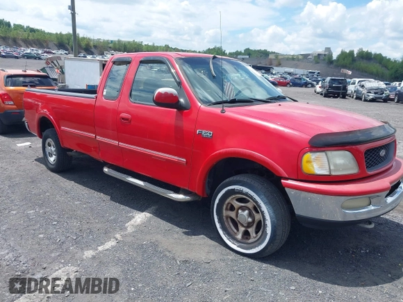 1997 Ford F-150 XL with VIN 1FTDX1869VNA11343, listed as a IAAI auction lot 42660458 with 105,924 mi miles and . Bid and sale history available at DreamBid. Image 1.