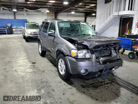 2006 Ford Escape Hybrid with VIN 1FMCU95H76KB36333, listed as a Copart auction lot 55693945 with 147,470 mi miles and Non repairable. Bid and sale history available at DreamBid. Image 14.