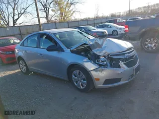 2013 Chevrolet Cruze LS with VIN 1G1PA5SH9D7217211, listed as a IAAI auction lot 41804046 with 155,940 mi miles. Bid and sale history available at carsss.com. Image 13.