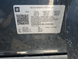 2020 GMC Acadia SLT with VIN 1GKKNUL45LZ162260, listed as a Copart auction lot 57959905 with Not provided miles and Salvage title. Bid and sale history available at DreamBid. Image 14.