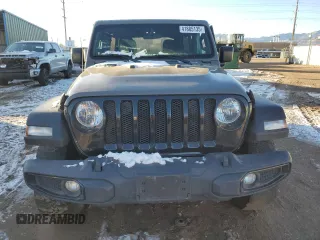 2022 Jeep Wrangler Unlimited Willys Sport with VIN 1C4HJXDN6NW142016, listed as a Copart auction lot 41885135 with 54,638 mi miles and Salvage Title. Bid and sale history available at DreamBid. Image 5.