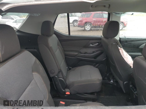 2020 Chevrolet Traverse LT Cloth with VIN 1GNERGKW6LJ126505, listed as a Copart auction lot 55295755 with 33,267 mi miles and Non repairable. Bid and sale history available at DreamBid. Image 11.