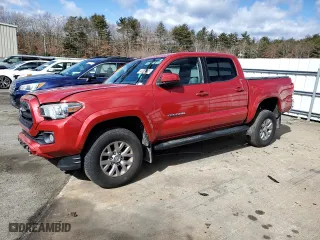 2016 Toyota Tacoma SR with VIN 3TMCZ5AN7GM036799, listed as a Copart auction lot 48027505 with 82,165 mi miles and Salvage Title. Bid and sale history available at carsss.com. Image 1.