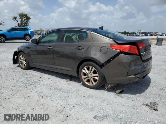 2013 Kia Optima EX z VIN 5XXGN4A72DG188821, wystawiony jako Copart lot #65546495 z przebiegiem 187 286 mil mil oraz Szkoda całkowita • Salvage title. Historia ofert i sprzedaży dostępna na DreamBid. Obrazek 2.