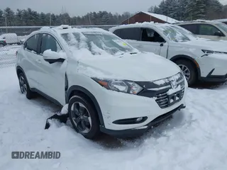 2018 Honda HR-V EX-L Navi with VIN 3CZRU6H71JM716527, listed as a IAAI auction lot 41402437 with 1 mi miles. Bid and sale history available at carsss.com. Image 1.