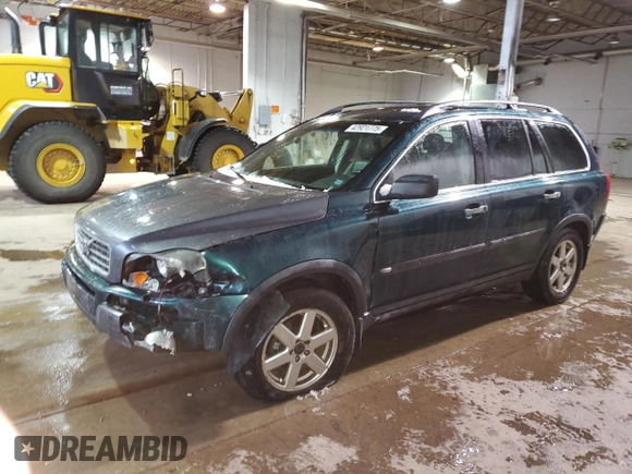 2004 Volvo XC90 with VIN YV1CZ59H541036771, listed as a Copart auction lot 42921775 with 295,215 mi miles and Non Repairable. Bid and sale history available at carsss.com. Image 1.