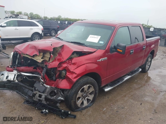 2013 Ford F-150 XL with VIN 1FTFW1CF8DKF92742, listed as a IAAI auction lot 41894521 with 1 mi miles. Bid and sale history available at carsss.com. Image 18.