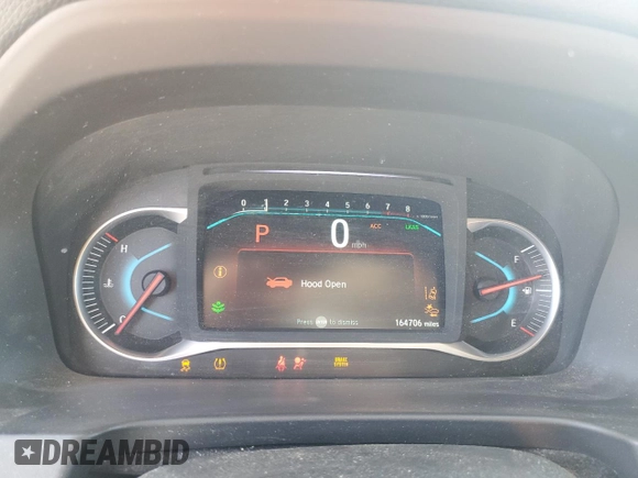 2019 Honda Pilot LX with VIN 5FNYF5H16KB031060, listed as a Copart auction lot 50821515 with 164,706 mi miles and Salvage Title. Bid and sale history available at DreamBid. Image 9.