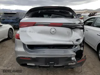 2023 Mercedes-Benz EQS with VIN 4JGDM2DB9PA010832, listed as a Copart auction lot 43791344 with 1,937 mi miles. Bid and sale history available at carsss.com. Image 6.