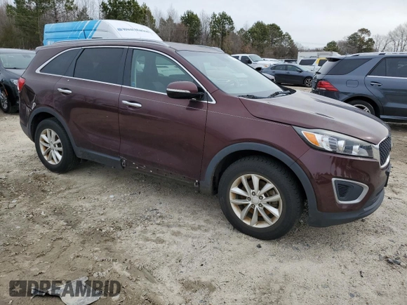 2016 Kia Sorento LX with VIN 5XYPG4A34GG181649, listed as a Copart auction lot 46247775 with 147,193 mi miles and Salvage Title. Bid and sale history available at carsss.com. Image 4.
