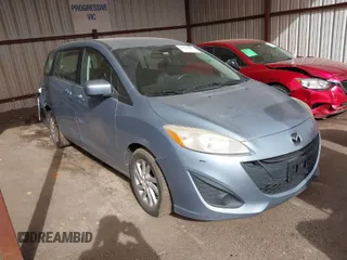 2012 Mazda 5 Sport with VIN JM1CW2BL0C0112218, listed as a IAAI auction lot 41806083 with 183,197 mi miles. Bid and sale history available at carsss.com. Image 1.