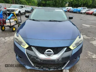 2017 Nissan Maxima S with VIN 1N4AA6AP7HC442810, listed as a Copart auction lot 61164225 with 279,380 mi miles and Salvage title. Bid and sale history available at DreamBid. Image 5.