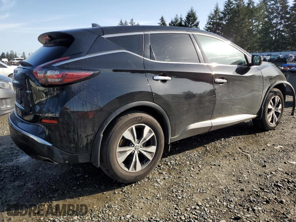 2019 Nissan Murano S with VIN 5N1AZ2MS1KN145292, listed as a Copart auction lot 51998125 with 56,963 mi miles and Salvage Title. Bid and sale history available at carsss.com. Image 3.
