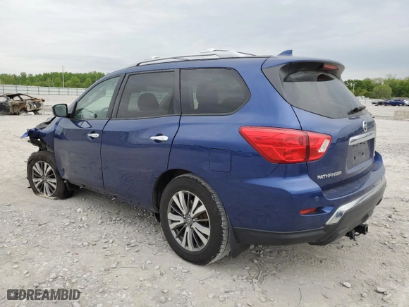2019 Nissan Pathfinder S with VIN 5N1DR2MM8KC652376, listed as a Copart auction lot 51892774 with 75359 miles and Salvage Title. Bid and sale history available at carsss.com. Image 2.