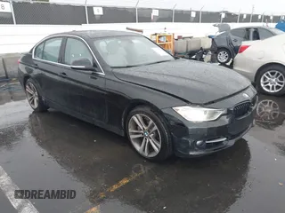 2013 BMW 3 Series ActiveHybrid 3 with VIN WBA3F9C57DF483994, listed as a IAAI auction lot 41797778 with 92,313 mi miles. Bid and sale history available at carsss.com. Image 1.