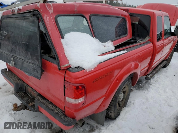 2010 Ford Ranger XLT with VIN 1FTKR4EE8APA20225, listed as a Copart auction lot 46096145 with 0 mi miles and Salvage Title. Bid and sale history available at carsss.com. Image 3.