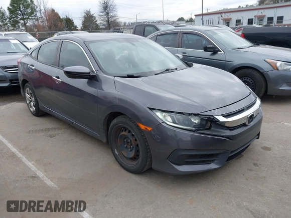 2017 Honda Civic LX with VIN 19XFC2F52HE233607, listed as a IAAI auction lot 41758632 with 159,290 mi miles and . Bid and sale history available at DreamBid. Image 1.