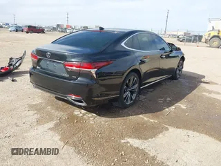 2018 Lexus LS with VIN JTHC51FF5J5001079, listed as a IAAI auction lot 41533894 with 59,150 mi miles. Bid and sale history available at carsss.com. Image 4.