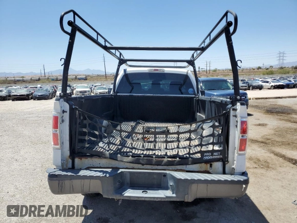 2014 Ford F-150 XL with VIN 1FTMF1CM0EKF61685, listed as a Copart auction lot 54798055 with 210,709 mi miles and Clean Title. Bid and sale history available at carsss.com. Image 6.