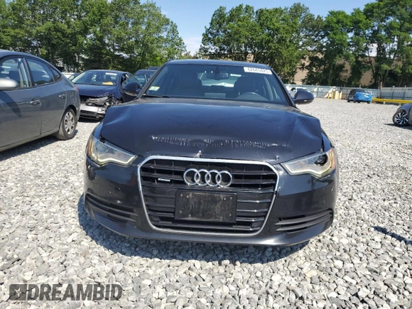 2012 Audi A6 Premium Plus with VIN WAUGGAFC1CN131881, listed as a Copart auction lot 62685825 with 158,702 mi miles and Clean title. Bid and sale history available at DreamBid. Image 5.