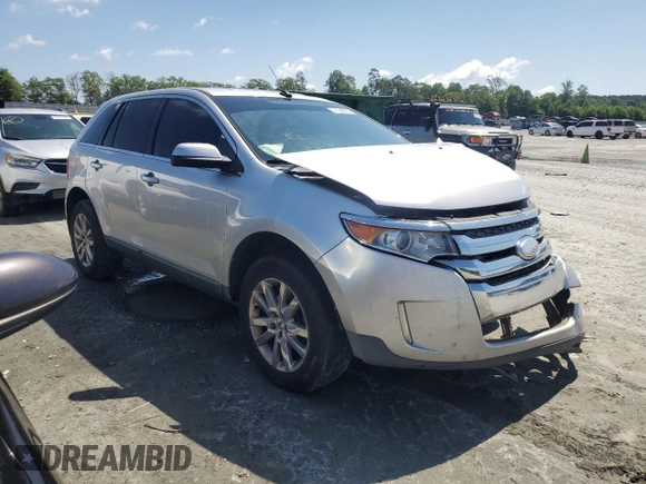2013 Ford Edge Limited with VIN 2FMDK3KC3DBA14057, listed as a Copart auction lot 57694065 with 250,913 mi miles and Salvage title. Bid and sale history available at DreamBid. Image 4.