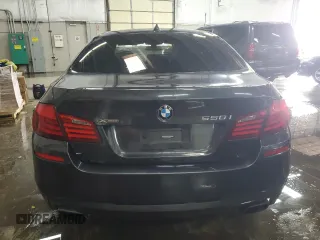 2013 BMW 5 Series 550i xDrive with VIN WBAFU9C59DDY70691, listed as a Copart auction lot 87702305 with 225,677 mi miles and Salvage Title. Bid and sale history available at carsss.com. Image 6.