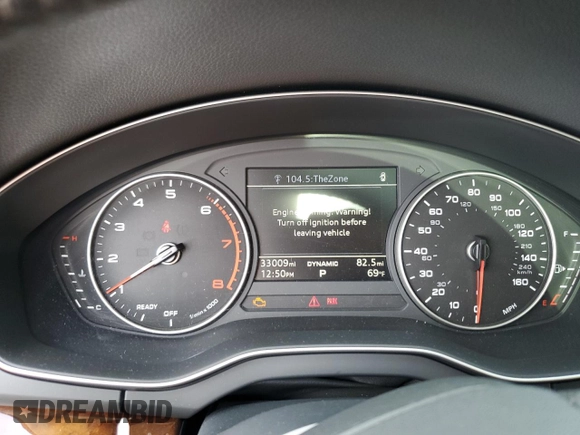 2018 Audi Q5 Premium with VIN WA1ANAFY9J2089592, listed as a Copart auction lot 36929063 with 33,009 mi miles and . Bid and sale history available at DreamBid. Image 9.