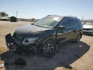 2016 Nissan Rogue SL with VIN 5N1AT2MT9GC787787, listed as a Copart auction lot 49682185 with 93,424 mi miles and Salvage Title. Bid and sale history available at carsss.com. Image 1.