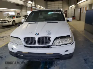 2001 BMW X5 3.0i with VIN WBAFA53531LM77837, listed as a Copart auction lot 41672225 with 185,771 mi miles and Salvage Title. Bid and sale history available at carsss.com. Image 5.