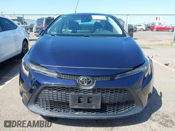 2021 Toyota Corolla LE with VIN 5YFEPMAE0MP197864, listed as a IAAI auction lot 41969458 with 47,655 mi miles and . Bid and sale history available at DreamBid. Image 12.
