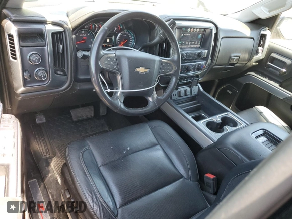 2017 Chevrolet Silverado 1500 LTZ with VIN 1GCVKSEC5HZ149848, listed as a Copart auction lot 54541825 with 104,291 mi miles and Salvage Title. Bid and sale history available at DreamBid. Image 8.