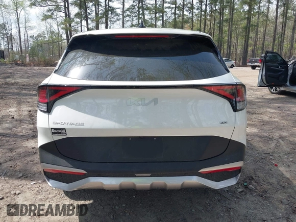 2024 Kia Sportage LX with VIN KNDPUCDF5R7273538, listed as a IAAI auction lot 41944255 with 4,617 mi miles and . Bid and sale history available at DreamBid. Image 16.