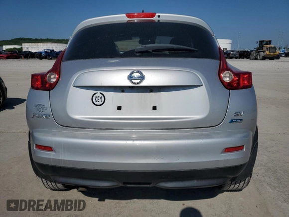 2013 Nissan Juke SV with VIN JN8AF5MR8DT219919, listed as a Copart auction lot 55976165 with 124,532 mi miles and Clean title. Bid and sale history available at DreamBid. Image 6.