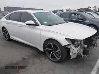 2020 Honda Accord Sport with VIN 1HGCV2F32LA027650, listed as a IAAI auction lot 42723709 with 48,289 mi miles and . Bid and sale history available at DreamBid. Image 1.