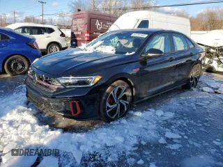 2023 Volkswagen Jetta GLI Autobahn with VIN 3VW2T7BU9PM027842, listed as a Copart auction lot 44755145 with 22,970 mi miles and Salvage Title. Bid and sale history available at DreamBid. Image 1.