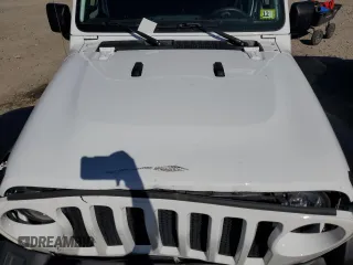 2022 Jeep Wrangler Unlimited High Tide with VIN 1C4HJXDG9NW132131, listed as a Copart auction lot 69314354 with 33,711 mi miles and Salvage Title. Bid and sale history available at DreamBid. Image 12.