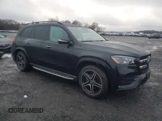 2023 Mercedes-Benz GLS with VIN 4JGFF8GE8PB022119, listed as a Copart auction lot 82286924 with 23,987 mi miles and Salvage Title. Bid and sale history available at carsss.com. Image 4.